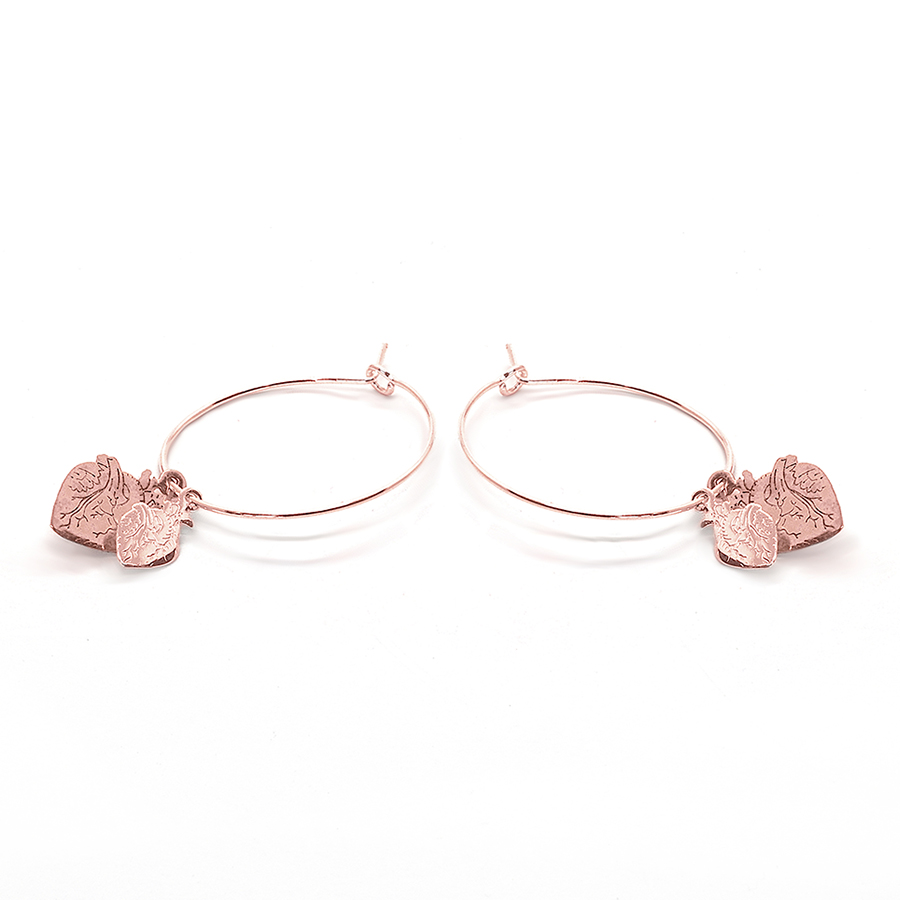 Double Coeur oro rosa